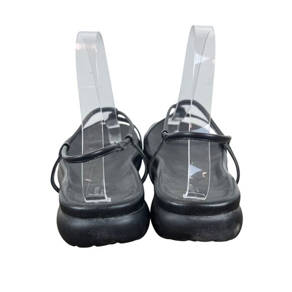 Kenneth Cole Reaction Black Trip N Dip Size 10 Womens Sandals - Picture 4 of 8